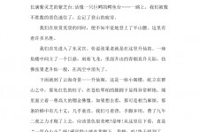 广安旅游感想(张家界旅游感想)