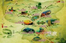 广安景点地图(长沙景点地图)